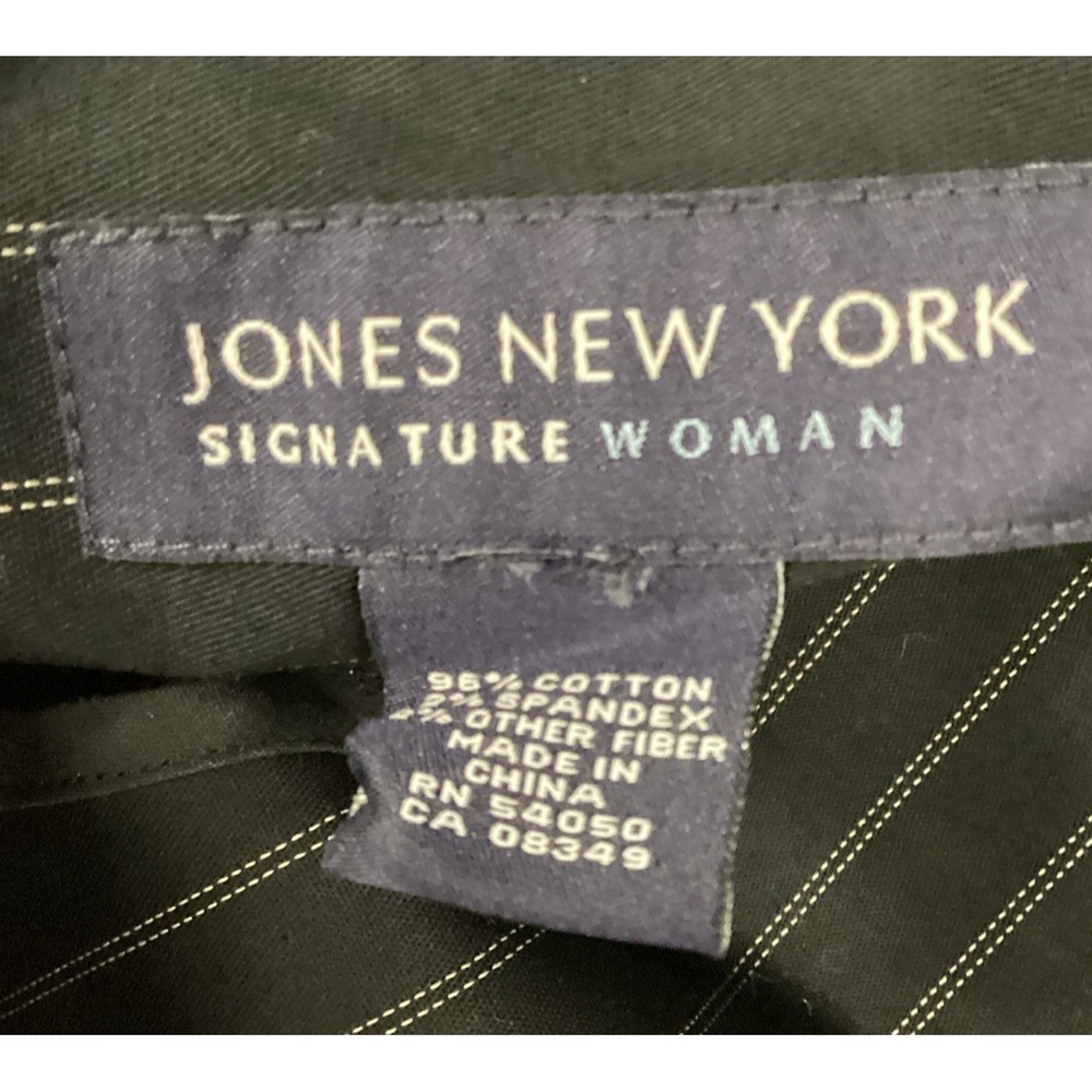 JONES NEW YORK Women's (Size 25" x 24") Long Sleeve Button Down Collared Shirt - Picture 3 of 4